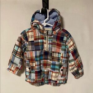 GAP Plaid Hooded Jacket for Kids